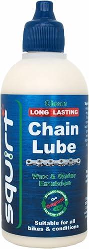Squirt Clean Chain Lube 120ml - Cire Sèche Longue Durée