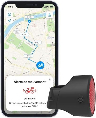 Invoxia Bike Tracker - Traceur GPS Antivol Réflecteur
